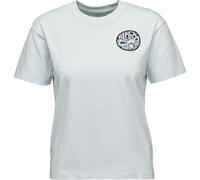 T-Shirt Black Diamond W ROPE BADGE SS TEE (Belay Blue) Damen M