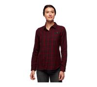 Black Diamond W Serenity Flannel bordeaux-vermilion plaid (9189) XL