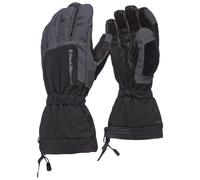 Black Diamond - Wärmende und wasserfeste Bergsteiger-Handschuhe - Unisex - Glissade Gloves - Glissade Gloves Black für Damen aus Leder - schwarz L