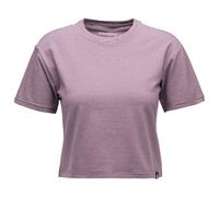 Black Diamond W BD Stripe Crop SS Tee fig-soft lilac (9691) XLG