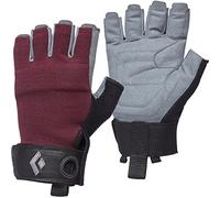 Black Diamond Women's Crag Half-Finger Gloves Kletter-Handschuhe, Bordeaux, Large