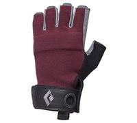 Black Diamond Women's Crag Half-Finger Gloves Kletter-Handschuhe, Bordeaux, Medium