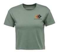 Black Diamond - Women's Faded Crop S/S Tee - T-Shirt, Gr. XL, grün (LaurelGreen)