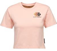 Black Diamond Women's Faded Crop Shortsleeve Tee Alpine Sunrise M