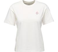Black Diamond Women's Heritage Badge Short Sleeve Tee Off White L