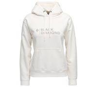 Black Diamond Damen Mini Stacked Po Hoodie, Off White, M