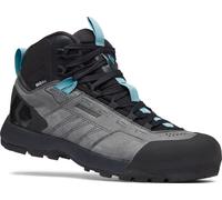 Black Diamond Mission Leather Mid WP (Steel Grey costal Blue) Women's Approach Shoe 39.5 (8.5 US)