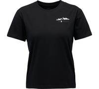 Black Diamond Mountainscape Kurzarm-t-shirt M Black