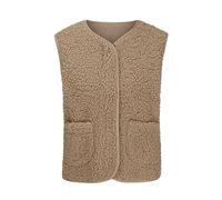 black friday angebote 2024 Teddy Weste Damen Ärmellos Teddyfleece Jacke Fleece Winterweste Winter Warme Fleeceweste Kurz Teddyjacke Westen Damenwesten Casual Übergangsjacke Mantel Leicht Plüschweste