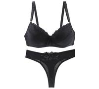 Black Friday Deals - Push Up BH Set Mit Bügel Große Größen - Unterwäsche Set Frauen Slip Lingerie Dessous Sets