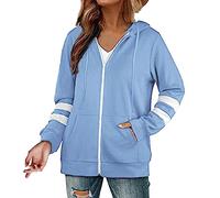 Black of Friday Angebote 2024 Kleidung Uebergroesse Hoodie Damen Damen Pullover Kapuze Sweatjacke Damen Schwarz Oversize Generic Weihnachtspullover Damen Damenmode Sale Marken Elegant
