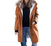 Black of Friday Damen Winterjacke Damen Übergangsmantel Leichter Parka Damen Trenchcoat Damen Kurz Beige Jacke Sommer Damen Leicht Mantel Damen Sommer Damen Steppweste Mit Kapuze Letzte Bestellung