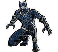Black Panther Aufnäher zum Aufbügeln oder Aufnähen auf Kleidung, T-Shirt, Tasche, Jeansjacke, Jeans, Hut