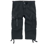 Black Premium by EMP 3/4 Army Vintage Shorts Short schwarz in 5XL