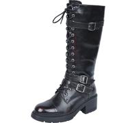 Black Premium by EMP Celtic fine lines Boot schwarz rot in EU38