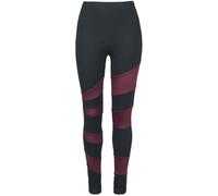 Black Premium by EMP Built For Comfort Leggings schwarz rot in XS