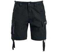 Black Premium by EMP Army Vintage Shorts Short schwarz in 36