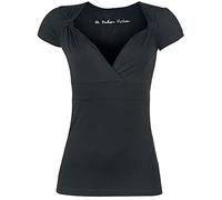 Black Premium by EMP Fashion V-Top T-Shirt schwarz in M