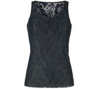 Black Premium by EMP Spitzentop Top schwarz in XXL