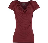 Black Premium by EMP Emma T-Shirt bordeaux in S