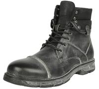 Black Premium by EMP Herren Schwarze Boots im Used-Look EU41