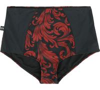 Black Premium by EMP High Waist Bikini Slip With Ornaments Bikini-Unterteil schwarz in S