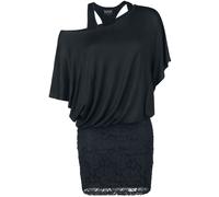 Black Premium by EMP Hold On Loosely Kurzes Kleid schwarz in XXL