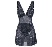 Black Premium by EMP Swimsuit with Mesh Dress Badeanzug schwarz in XL
