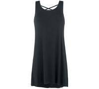 Black Premium by EMP Top Lace Back Kurzes Kleid schwarz in L