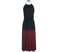 Black Premium by EMP Wild Tales Langes Kleid schwarz rot in S