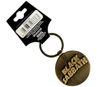 Black sabbath 3D Wavy Logo Double Sided Schlüsselring Keychain One Size