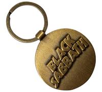 Black sabbath 3D Wavy Logo Double Sided Schlüsselring Keychain One Size