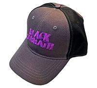 Black Sabbath Baseball Cap Wavy Logo Grau/Schwarz