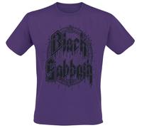 Black Sabbath Black Emblem T-Shirt purple in XXL