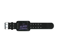 Black Sabbath - Cinturino Da Polso in Pelle Logo & Creature