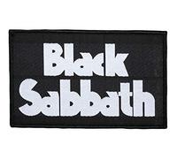 Black Sabbath Classic Logo Aufnäher Patch Gewebt & Lizenziert !!