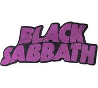 Black Sabbath - Cut Out - Logo Aufnäher DK Patch Gewebt & Lizenziert !!