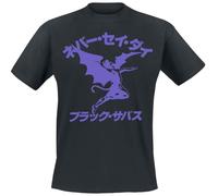 Black Sabbath Demon Japan Männer T-Shirt schwarz S 100% Baumwolle Band-Merch, Bands