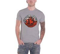 Black Sabbath Herren Kurzärmeliges T-Shirt, Grau, M
