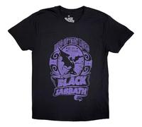 Rock Off Herren Black Sabbath Welt T-Shirt, Schwarz, XL