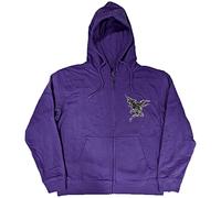 Black Sabbath Kapuzenpullover Henry Pocket Band Logo Nue offiziell Unisex Purple M