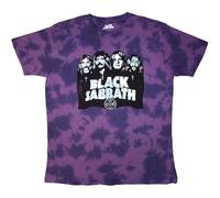 Black Sabbath Kinder-T-Shirt, Band-Logo, offizielles Lizenzprodukt, Violett, Schwarz, Medium (7/8 Yrs)