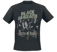 Black Sabbath Master of reality T-Shirt schwarz in XL