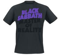 Black Sabbath Master of Reality Tracklist Männer T-Shirt schwarz M 100% Baumwolle Band-Merch, Bands