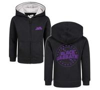 Black Sabbath Metal Kids - Emblem Kinder-Kapuzenjacke schwarz in 128