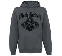Black Sabbath Multi Portrait Kapuzenpullover graphite in XL