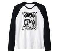 Black Sabbath Offizielle Welttournee 78 B&W Raglan