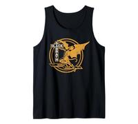 Black Sabbath Offizielle World Tour '77 weiß/gelb Tank Top