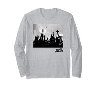 Black Sabbath Ozzy Live Langarmshirt, Unisex für Erwachsene, Grau Meliert, M