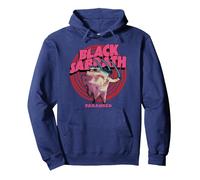 Black Sabbath Paranoid Classic Rock Album Musik Kunstdruck Pullover Hoodie, Unisex für Erwachsene, Marineblau, XL